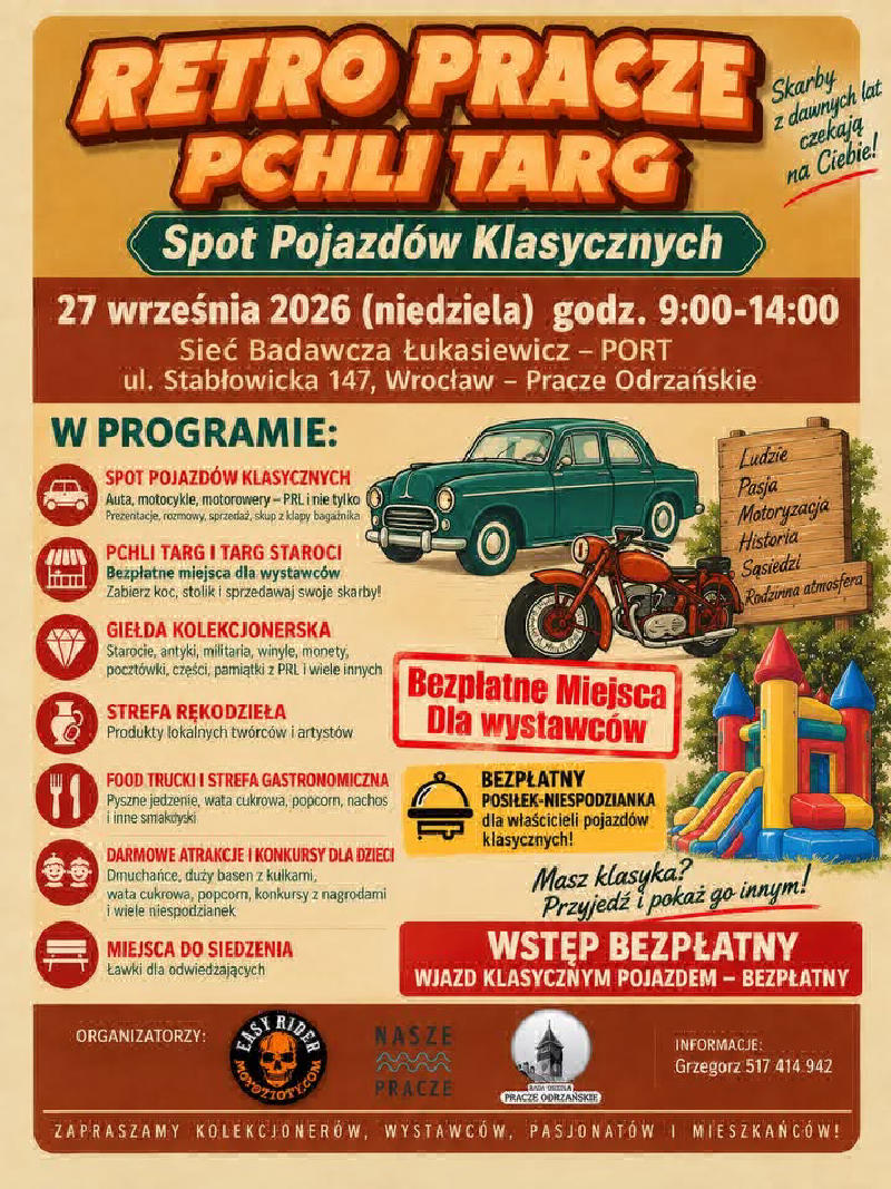 RetroPracze - Pchli Targ Wrocław
