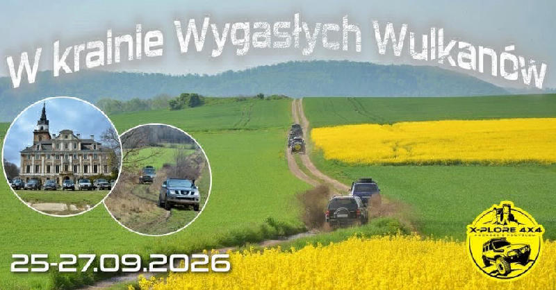 W krainie Wygasłych Wulkanów Rodzinny weekend 4x4