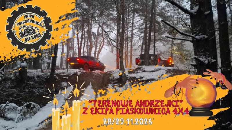 TERENOWE ANDRZEJKI z Ekipa Piaskownica 4x4