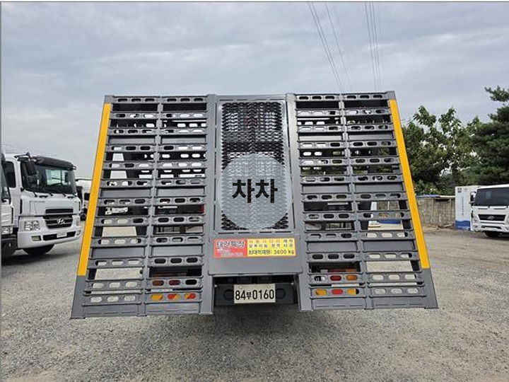 현대 메가 5톤 농기계 운반 사다리차 9