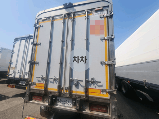 2019년 만 TGS 25톤 후축 상승 윙바디 25톤 상승 윙바디 중고화물차