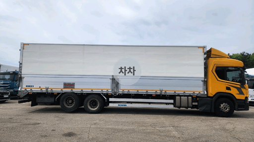 2021년 스카니아 P 고하중 9.5톤 후축 무진동 윙바디 9.5톤 윙바디 중고화물차