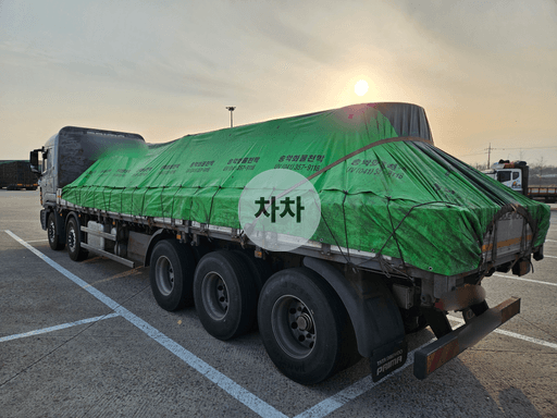 2021년 프리마 25톤 후축 카고 25톤 카고 중고화물차