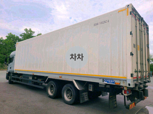 2021년 만 TGM 고하중 9.5톤 투냉 후축 무진동 컨테이너 냉동탑 9.5톤 컨테이너 냉동탑 중고화물차