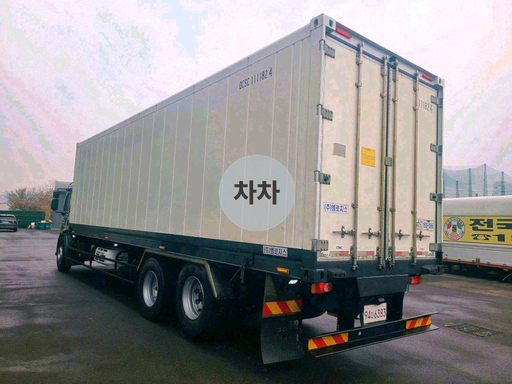 2018년 볼보 FL 고하중 6.5톤 투냉 후축 컨테이너 냉동탑 6.5톤 컨테이너 냉동탑 중고화물차