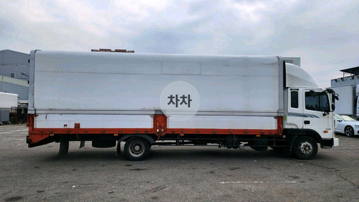 2009년 메가트럭 4.5톤 단바리 윙바디 4.5톤 윙바디 중고화물차