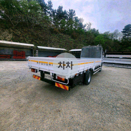 2018년 메가트럭 4.5톤 단바리 카고 4.5톤 카고 중고화물차