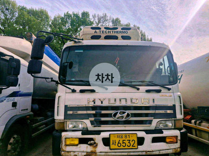 2001년 파워트럭 22톤 메인냉동 앞축 냉동탑 22톤 냉동탑 중고화물차