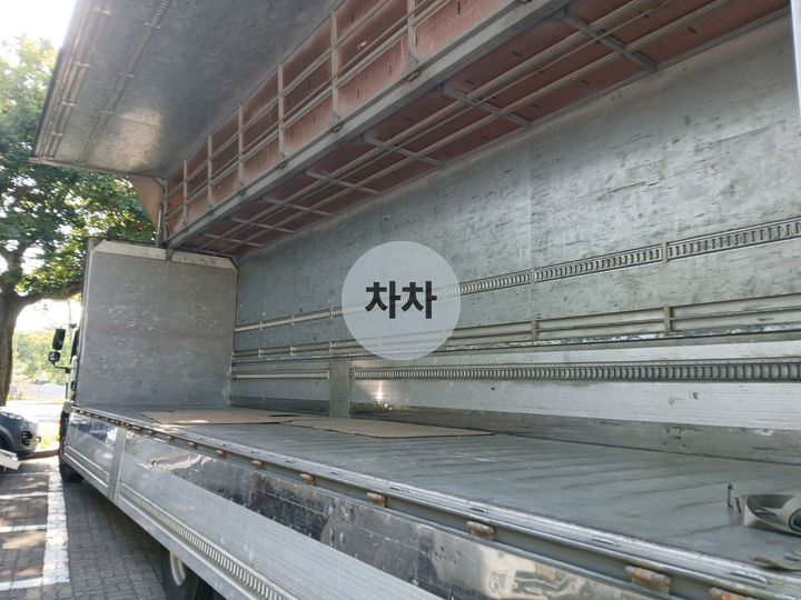 2018년 만 TGM 고하중 8.5톤 후축 윙바디 8.5톤 윙바디 중고화물차
