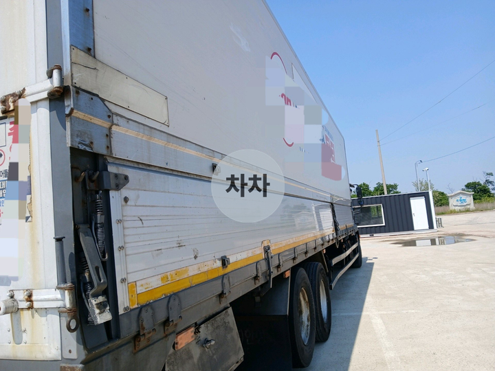 2018년 만 TGM 고하중 8.5톤 후축 윙바디 8.5톤 윙바디 중고화물차