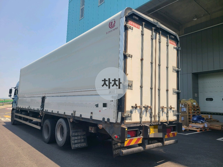 2018년 만 TGM 고하중 8.5톤 후축 윙바디 8.5톤 윙바디 중고화물차