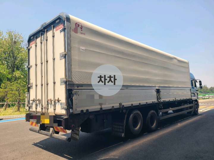2018년 만 TGM 고하중 8.5톤 후축 윙바디 8.5톤 윙바디 중고화물차