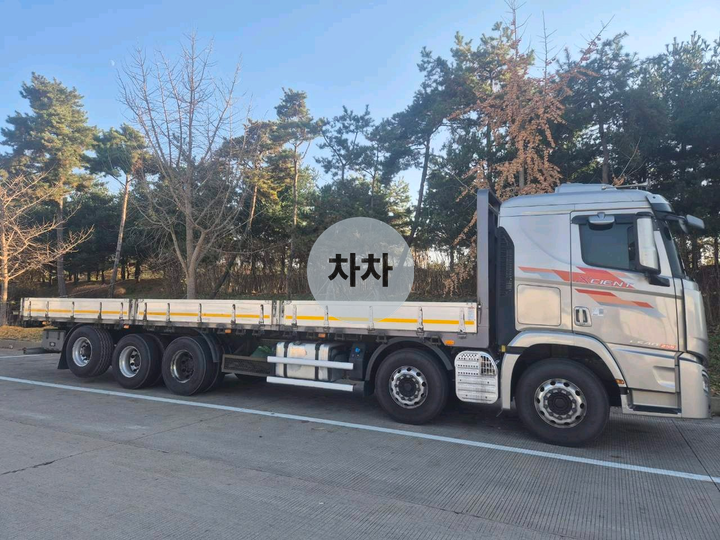 2021년 엑시언트 25톤 앞축 카고 25톤 카고 중고화물차