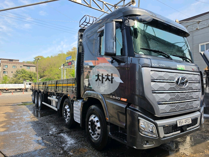 2019년 엑시언트 프로 25톤 후축 카고 25톤 카고 중고화물차