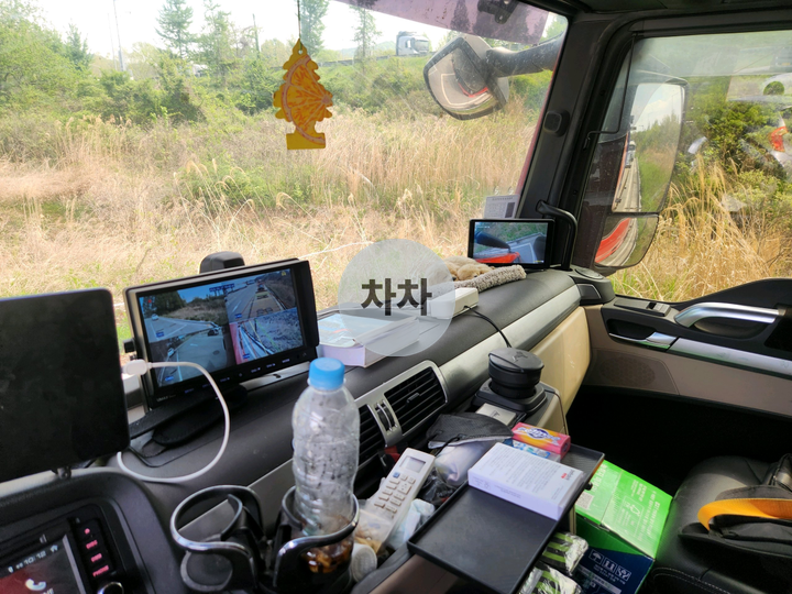 2019년 만 TGS 25톤 후축 평판카고 25톤 평판카고 중고화물차