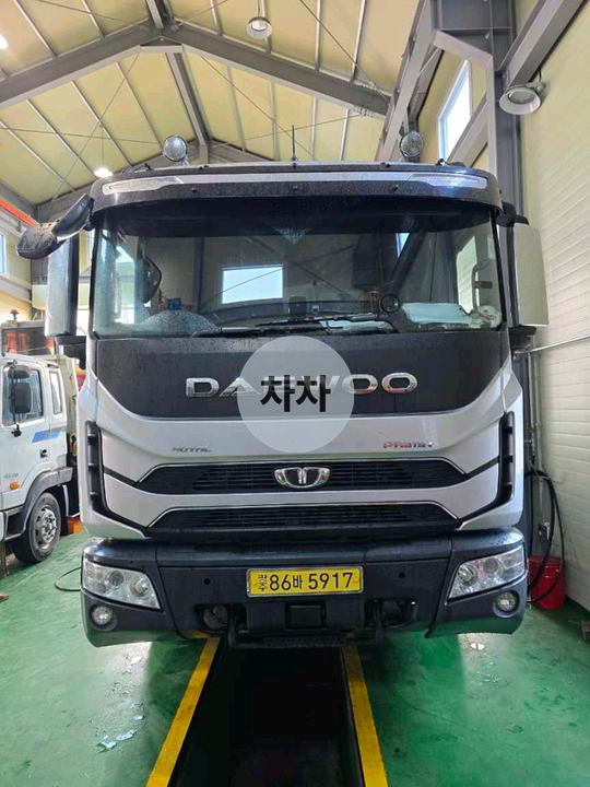 2019년 프리마 25톤 후축 평판카고 25톤 평판카고 중고화물차