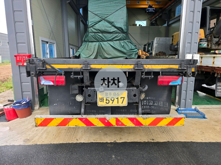 2019년 프리마 25톤 후축 평판카고 25톤 평판카고 중고화물차