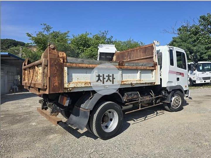 현대 메가 5톤 덤프 6