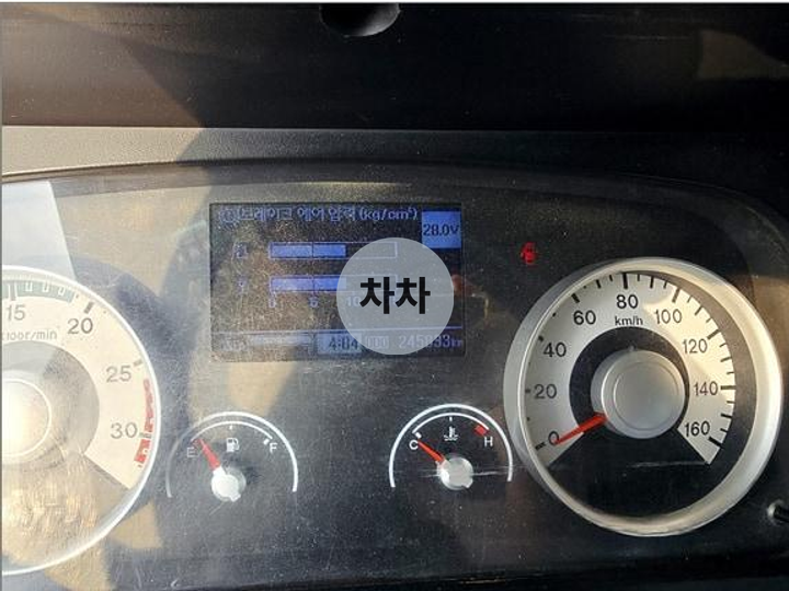 현대 메가7.8톤 버큠로리 7