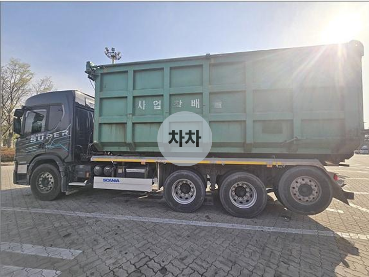 스카니아 25톤 원쓰리 암롤 5