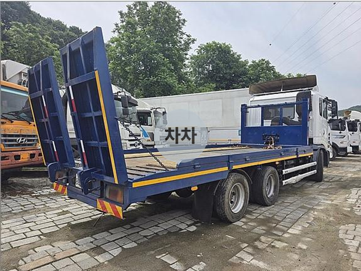 17년형 대우 프리마 14톤 셀프로더 중고화물차