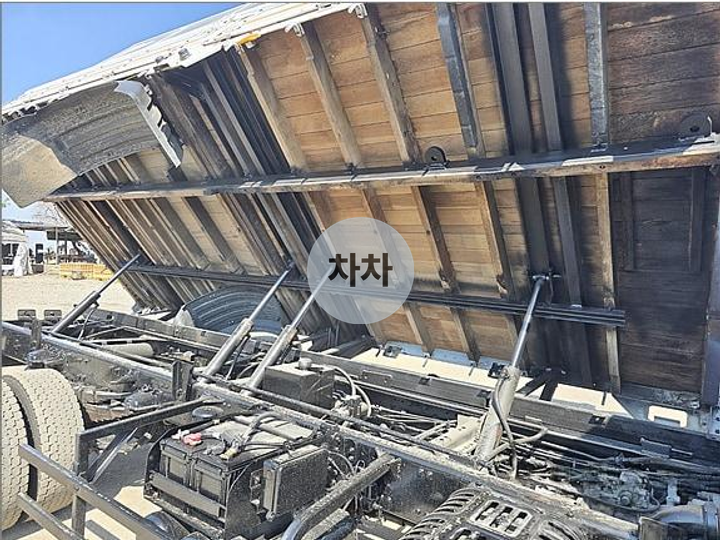 현대 5톤 메가트럭 옆덤프 7