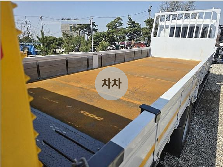 현대 메가4.5톤 농기계운반 사다리차 8