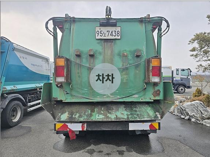 현대 메가 5톤 음식물수거차 5