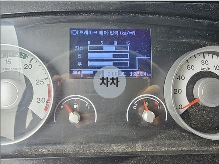 현대 메가 5톤 음식물수거차 9