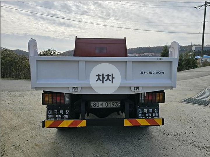 현대 마이티 3.5톤 덤프 7