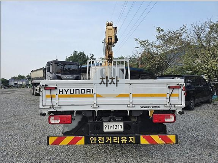 현대 파비스 5톤 카고크레인 5
