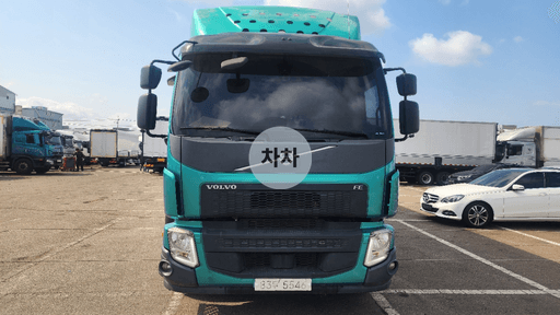 2019년 볼보 FE 고하중 9.5톤 서브냉동 후축 냉동탑 9.5톤 냉동탑 중고화물차