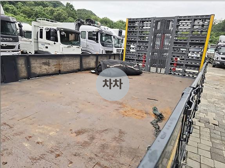 대우 프리마 4.5톤 농기계 사다리차 9