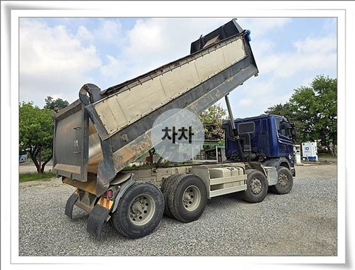 스카니아 27톤 건설중기 덤프 6