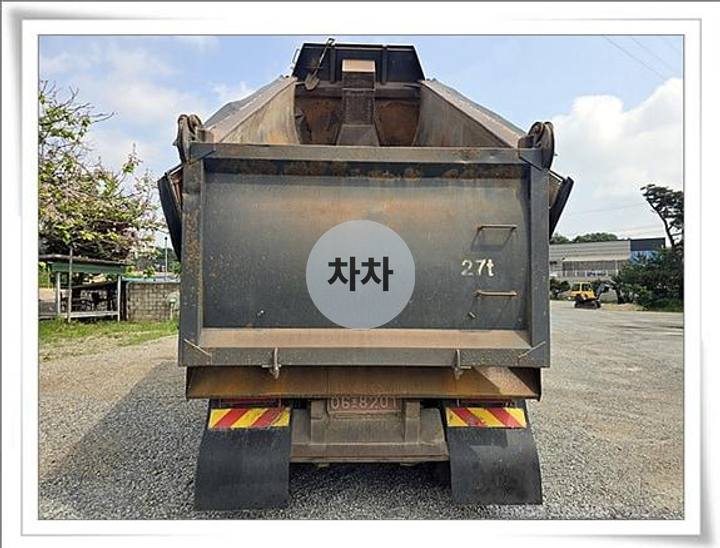 스카니아 27톤 건설중기 덤프 10