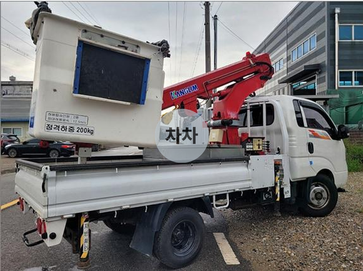 18년형 봉고3 광림고소작업차 중고화물차