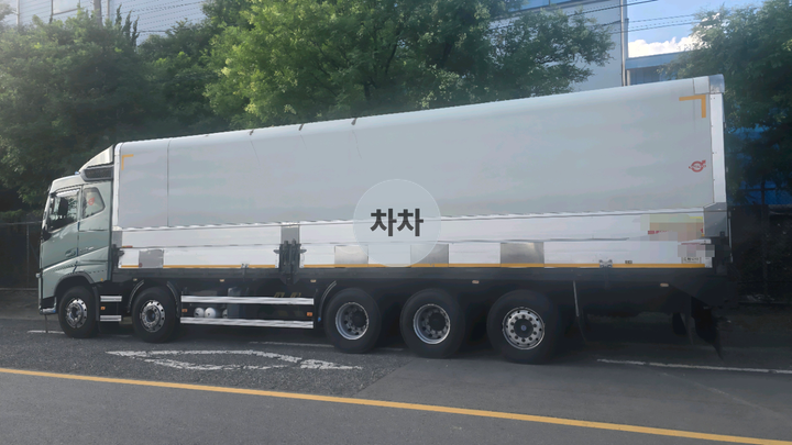 볼보 FH 25톤 후축 상승 윙바디 / 내경 10.2m 4