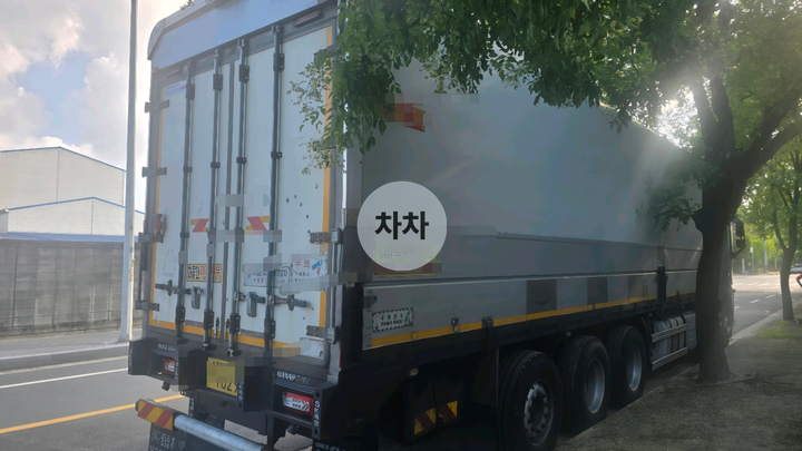 볼보 FH 25톤 후축 상승 윙바디 / 내경 10.2m 5