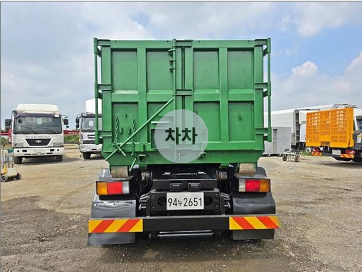 현대 메가 7.5톤 축 암롤 7