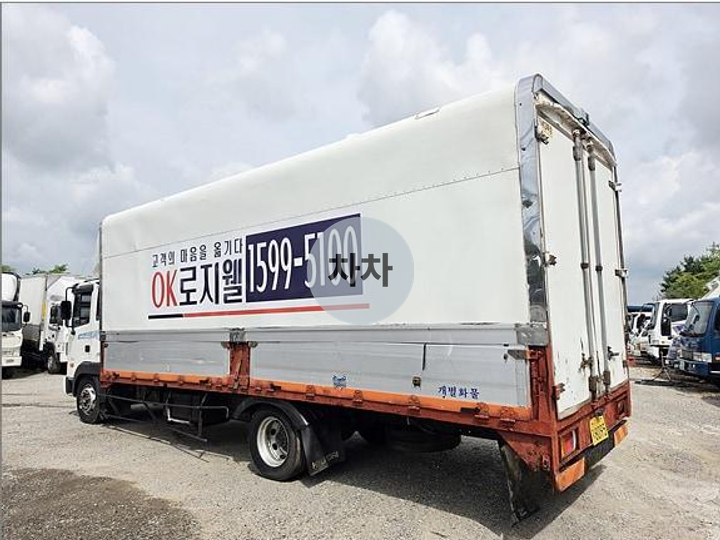 현대 메가 5톤 윙바디 9