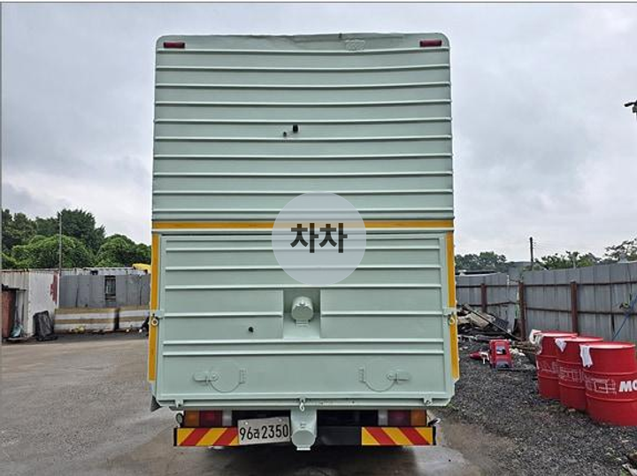 현대 메가 8.5톤 왕겨차 5