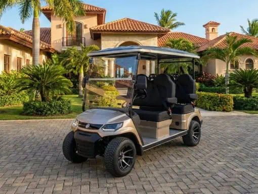 4-Passenger Golf Cart - Luxury