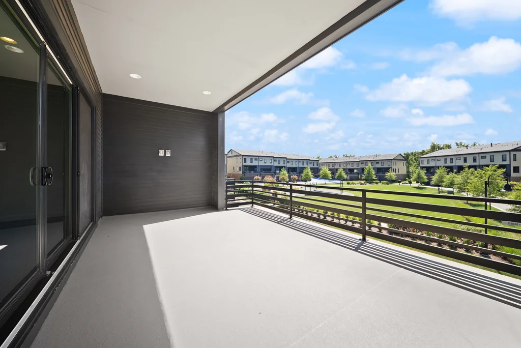 Covered terrace
