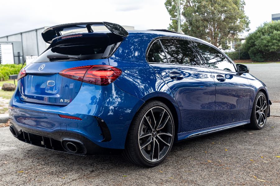 2024 MERCEDES BENZ A35 AMG side profile photo on CarNest