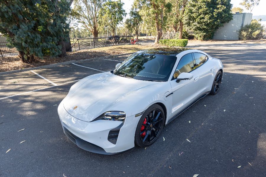 2022 PORSCHE TAYCAN GTS detail view 18 photo on CarNest