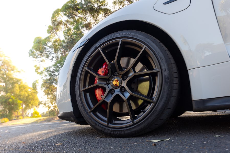 2022 PORSCHE TAYCAN GTS cabin detail photo on CarNest