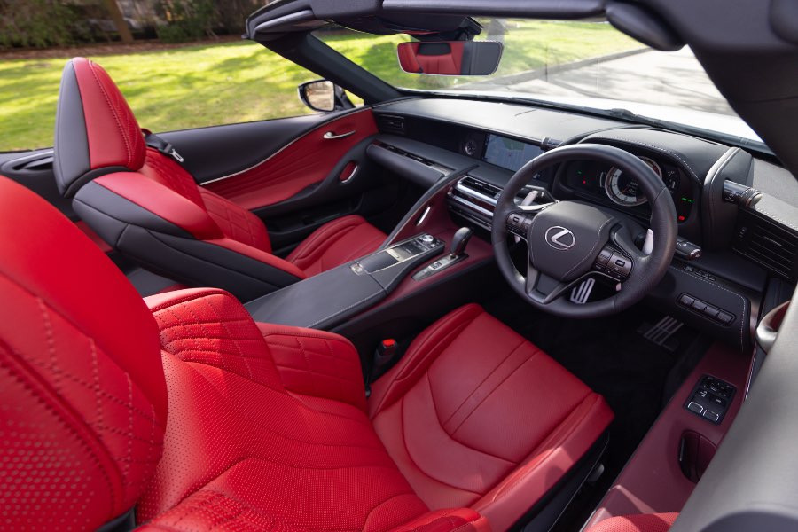 2023 LEXUS LC500 CONVERTIBLE detail view 21 photo on CarNest