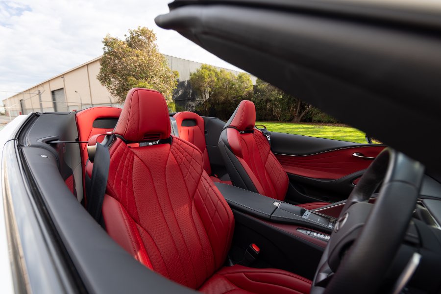 2023 LEXUS LC500 CONVERTIBLE detail view 9 photo on CarNest