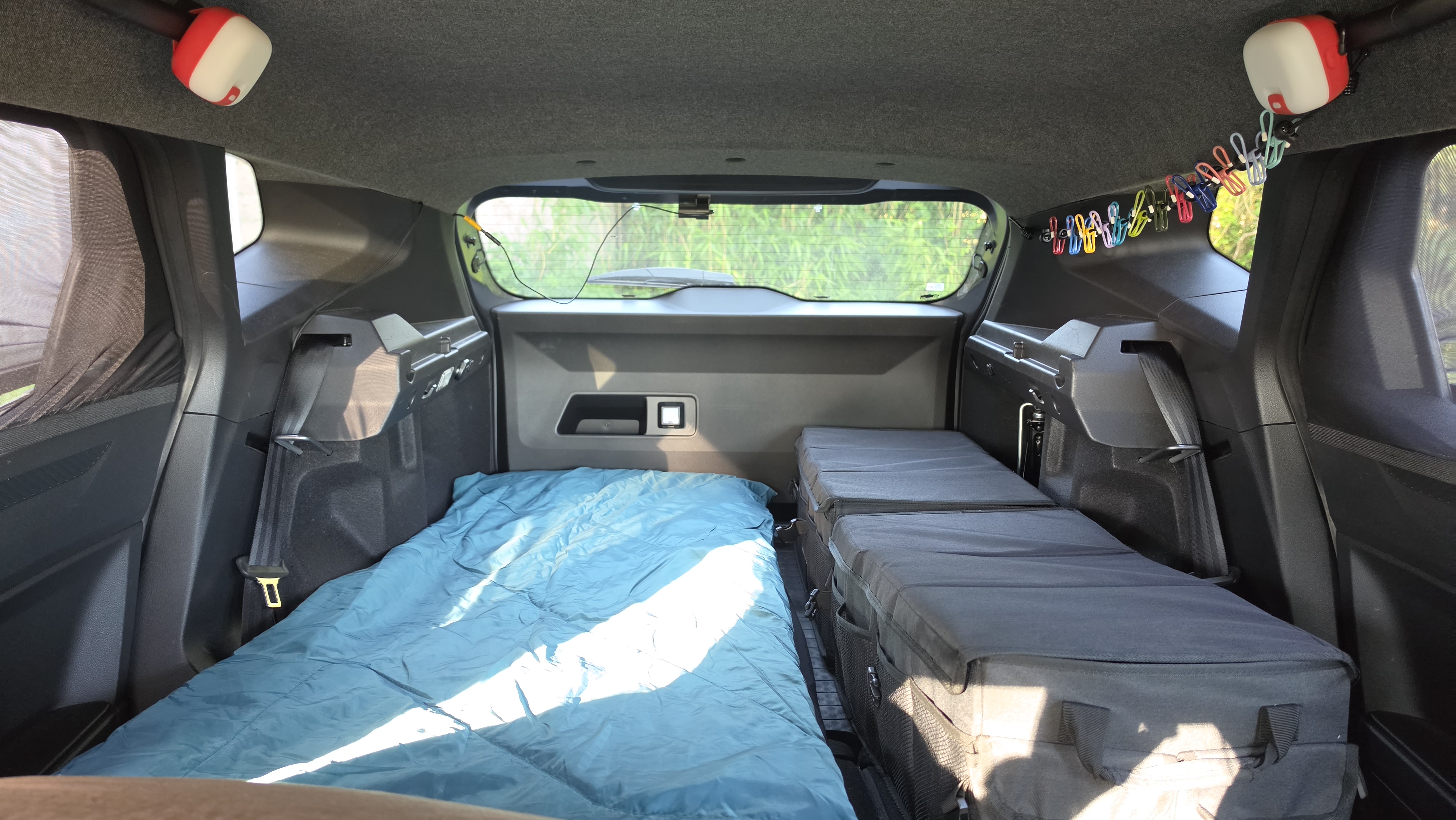 Matelas mousse pliable en situation réelle