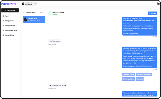Real-time chat monitoring dashboard